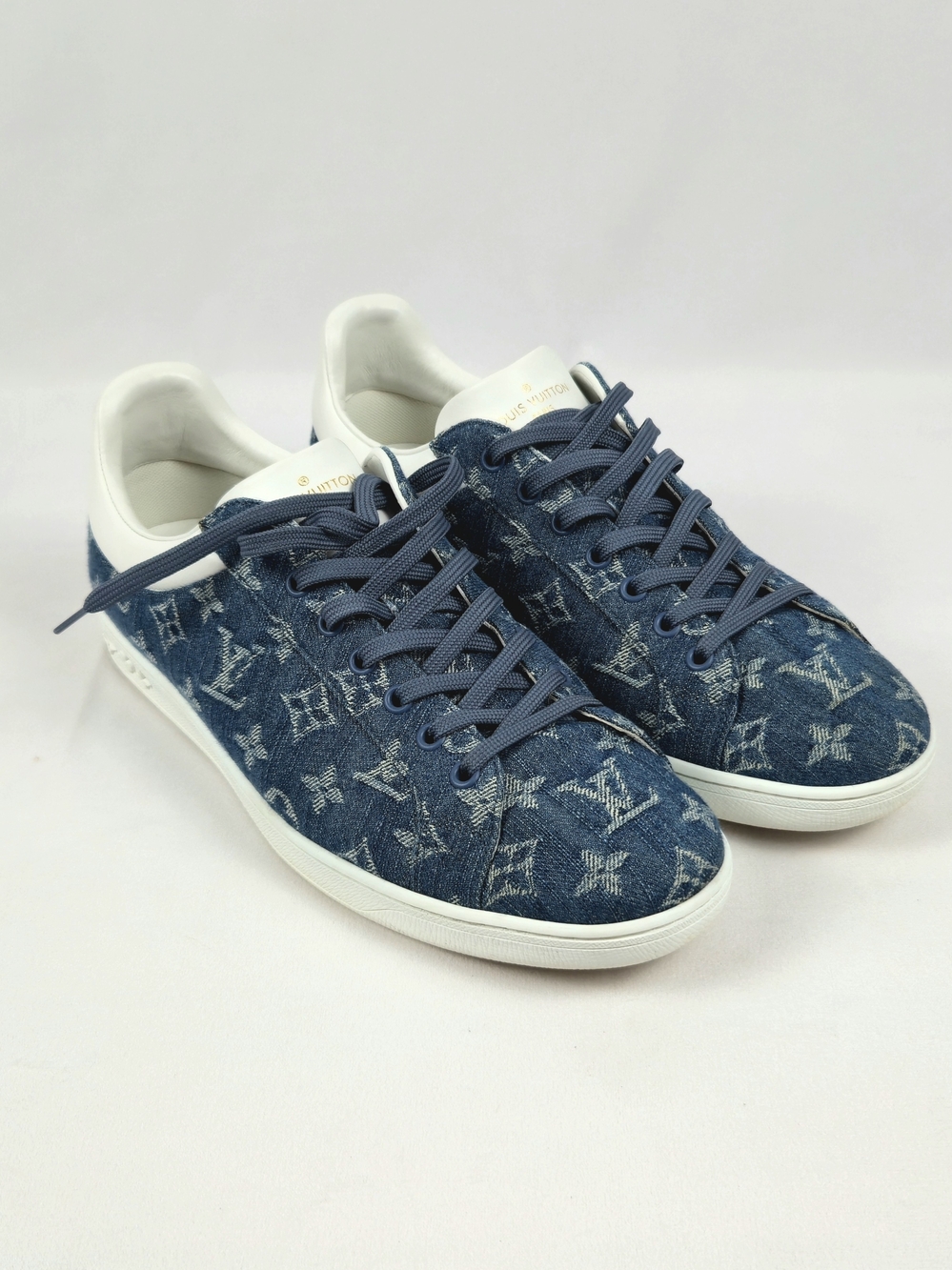 Louis Vuitton Luxembourg Denim Monogram Sneakers | LV 9 / US 10